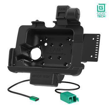 RAM-GDS-DOCKNLL-ZE20PD2U:RAM-GDS-DOCKNLL-ZE20PD2U_2:GDS Power + Dual USB Dock with Latch for Zebra ET401 & ET4x 8"