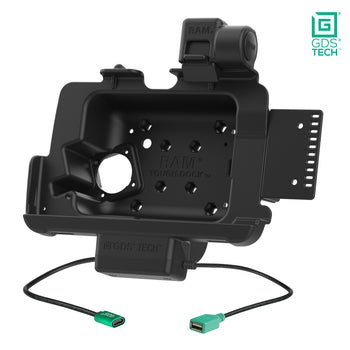 RAM-GDS-DOCKNLL-ZE20PDU:RAM-GDS-DOCKNLL-ZE20PDU_2:GDS Power + Data Dock with Latch for Zebra ET401 & ET4x 8"