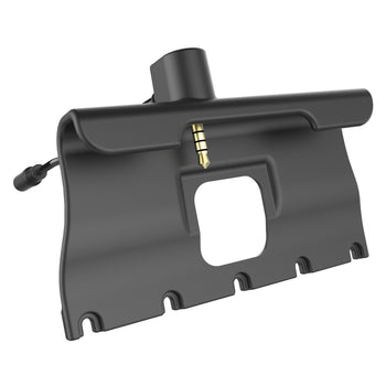 RAM-GDS-DOCKT-SAM40-AUD1U:RAM-GDS-DOCKT-SAM40-AUD1U_1:GDS® Vehicle Dock Cup with Cable for Samsung Tab A 8.0 (2018) SM-T387