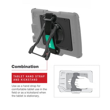 RAM-GDS-HS1-ZE21U:RAM-GDS-HS1-ZE21U_3:GDS® Hand-Stand™ for Zebra ET4x 10” Enterprise Tablet