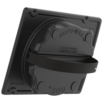 RAM-GDS-ROTO2-ZE20U:RAM-GDS-ROTO2-ZE20U_2:GDS Roto-Mag™ 3-in-1 Grip Handle Accessory for Zebra ET4x 8” Tablet