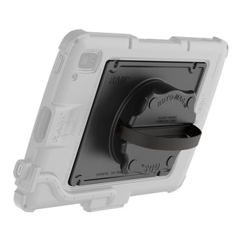 RAM-GDS-ROTO2-ZE21U:RAM-GDS-ROTO2-ZE21U_1:GDS Roto-Mag™ 3-in-1 Grip Handle Accessory for Zebra ET4x 10” Tablet