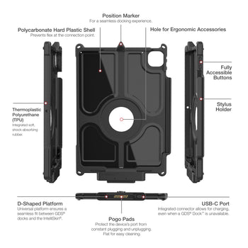 RAM-GDS-SKIN-AP32-NG:RAM-GDS-SKIN-AP32-NG_7:IntelliSkin Next Gen for iPad Pro 11" 1-4 Gen, Air 4, 5 & 11" (M2 & M3)