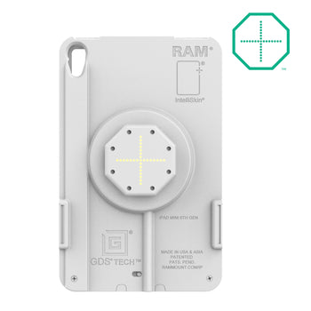 RAM-GDS-SKIN-AP36-TCB-GRY:RAM-GDS-SKIN-AP36-TCB-GRY_2:IntelliSkin Thin-Case™ for iPad mini 6 & A17 Pro (Rear Pogo Pads) Gray