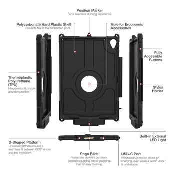 RAM-GDS-SKIN-AP40-NG-LED:RAM-GDS-SKIN-AP40-NG-LED_8:IntelliSkin Next Gen With LED for Apple iPad 10th & 11th Gen