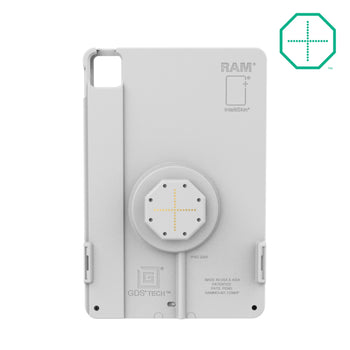 RAM-GDS-SKIN-AP45-M4-TCB-GRY:RAM-GDS-SKIN-AP45-M4-TCB-GRY_2:IntelliSkin Thin-Case™ for iPad Pro 11 (M4 & M5) (Rear Pogo Pads) Gray