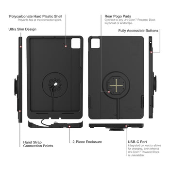 RAM-GDS-SKIN-AP45-M4-TCB:RAM-GDS-SKIN-AP45-M4-TCB_5:IntelliSkin Thin-Case™ for iPad Pro 11 (M4 & M5) (Rear Pogo Pads)