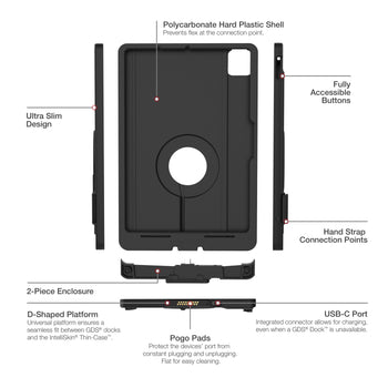 RAM-GDS-SKIN-AP45-M4-TCD:RAM-GDS-SKIN-AP45-M4-TCD_5:IntelliSkin Thin-Case™ for iPad Pro 11 (M4 & M5)