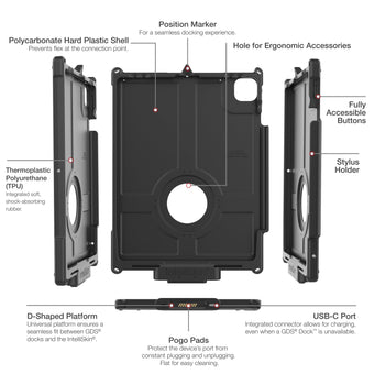 RAM-GDS-SKIN-AP47-NG:RAM-GDS-SKIN-AP47-NG_6:IntelliSkin Next Gen for iPad Pro 13 (M4), Air 13 (M2 & M3), & Pro 12.9
