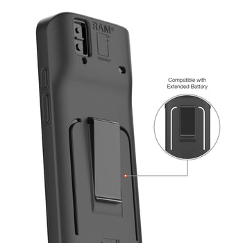 RAM-GDS-SKIN-HON14-1-C:RAM-GDS-SKIN-HON14-1-C_4:IntelliSkin for Honeywell CT37 with Extended Battery
