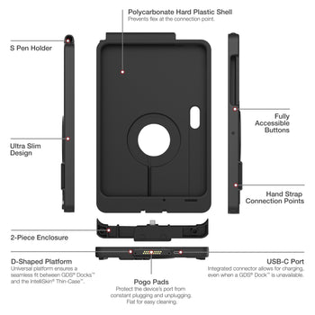 RAM-GDS-SKIN-SAM100-TCD:RAM-GDS-SKIN-SAM100-TCD_5:IntelliSkin Thin-Case™ for Samsung Tab Active5 Pro & 4 Pro