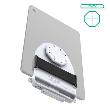 RAM-GDS-TABC-B1DB-GRY:RAM-GDS-TABC-B1DB-GRY_2:GDS Tab-Conn™ for Tablets Without Case (D Shape & Rear Pads) - Gray