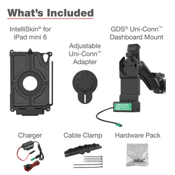 RAM-GDS-U1-AP36-KIT1:RAM-GDS-U1-AP36-KIT1_4:GDS Uni-Conn™ Vehicle Bundle for Apple iPad mini (A17 Pro) & mini 6
