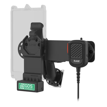 RAM-GDS-U1-RSM-A04:RAM-GDS-U1-RSM-A04_2:GDS Uni-Conn™ PTT Remote Speaker Mic Bundle for ESChat & Zello