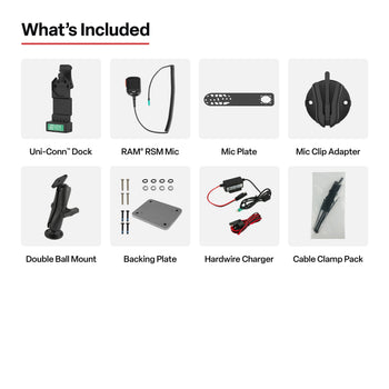 RAM-GDS-U1-RSM-A04:RAM-GDS-U1-RSM-A04_6:GDS Uni-Conn™ PTT Remote Speaker Mic Bundle for ESChat & Zello