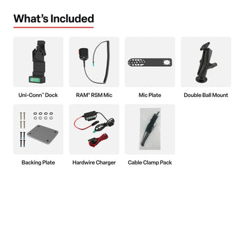 RAM-GDS-U1-RSM-A05:RAM-GDS-U1-RSM-A05_6:GDS Uni-Conn™ PTT Remote Speaker Mic Bundle for Kodiak