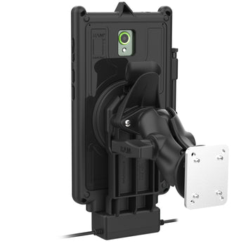 RAM-GDS-U1-SAM90-KIT4:RAM-GDS-U1-SAM90-KIT4_3:GDS® Uni-Conn™ Klein VALOR PTT Vehicle Bundle for Samsung Tab Active5