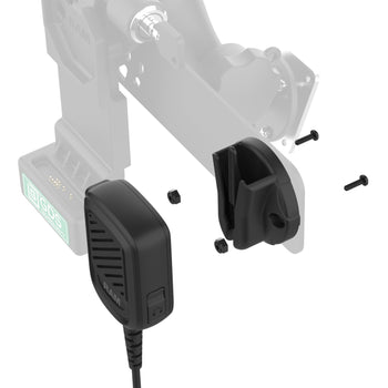 RAM-GDS-U1RL-RSM-A04:RAM-GDS-U1RL-RSM-A04_4:GDS Uni-Conn™ Locking PTT Remote Speaker Mic Bundle for ESChat & Zello