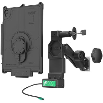 RAM-GDS-U4-AP40-KIT2:RAM-GDS-U4-AP40-KIT2_2:GDS Uni-Conn™ Locking Vehicle Bundle for Apple iPad 10th & 11th Gen