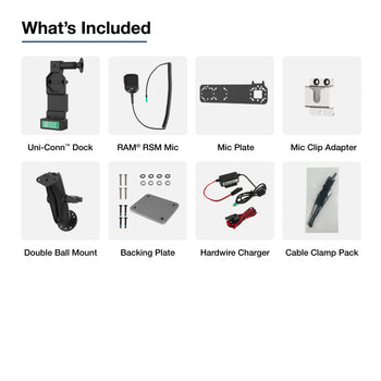 RAM-GDS-U4-RSM-A04:RAM-GDS-U4-RSM-A04_7:GDS Uni-Conn™ PTT Remote Speaker Mic Bundle for ESChat & Zello
