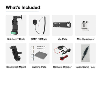 RAM-GDS-U4-RSM-A07:RAM-GDS-U4-RSM-A07_7:GDS® Uni-Conn™ PTT Remote Speaker Mic Bundle for Zello