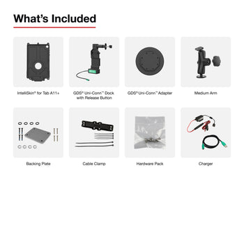 RAM-GDS-U4-SAM88-1-KIT2:RAM-GDS-U4-SAM88-1-KIT2_6:GDS Uni-Conn™ Locking Vehicle Bundle for Samsung Tab A11+