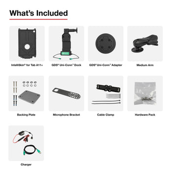 RAM-GDS-U4-SAM88-1-KIT3:RAM-GDS-U4-SAM88-1-KIT3_5:GDS Uni-Conn™ Aina PTT Voice Responder Bundle for Samsung Tab A11+