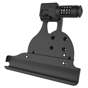 RAM-HOL-AP15CLU:RAM-HOL-AP15CLU_2:RAM® EZ-Roll'r™ Combo Locking Holder for iPad 6th Gen, Air 2 + More