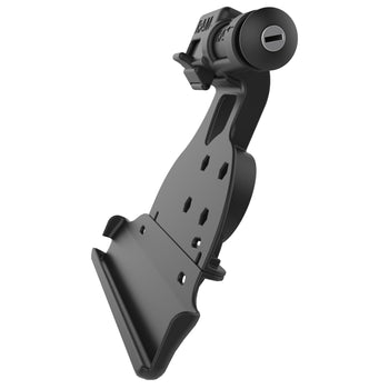 RAM-HOL-AP15KLU:RAM-HOL-AP15KLU_3:RAM EZ-Roll'r™ Keyed Locking Holder for iPad 6th Gen, Air 2 + More