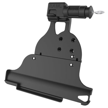 RAM-HOL-AP24KLU:RAM-HOL-AP24KLU_2:RAM® EZ-Roll'r™ Keyed Locking Holder for iPad Pro 12.9 3rd - 5th Gen