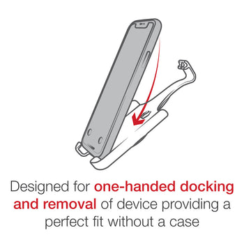 RAM-HOL-AP25U:RAM-HOL-AP25U_6:RAM Form-Fit Cradle for Apple iPhone X & XS