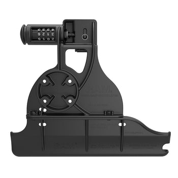 RAM-HOL-AP31CLU:RAM-HOL-AP31CLU_3:RAM EZ-Roll'r™ Combo Locking Holder for iPad 7th-9th Gen & Air 3