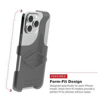 RAM-HOL-AP38-1U:RAM-HOL-AP38-1U_5:RAM Form-Fit Holder for Apple iPhone 15 Pro