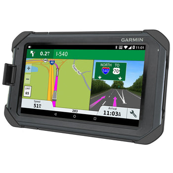 RAM-HOL-GA75LU:RAM-HOL-GA75LU_1:RAM EZ-Roll'r™ Locking Cradle for Garmin Fleet 770, Overlander + More