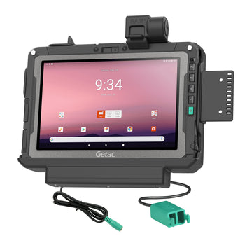RAM-HOL-GE4PD2U:RAM-HOL-GE4PD2U_1:RAM Power + Dual USB Data Dock for Getac ZX10