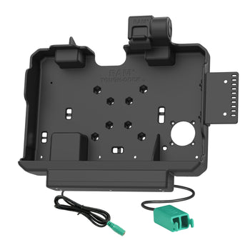 RAM-HOL-GE4PD2U:RAM-HOL-GE4PD2U_2:RAM Power + Dual USB Data Dock for Getac ZX10