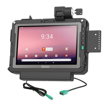 RAM-HOL-GE4PDKLU:RAM-HOL-GE4PDKLU_1:RAM Locking Power + Data Dock for Getac ZX10