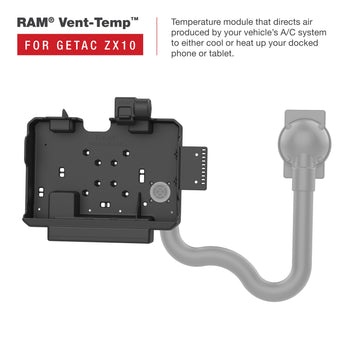 RAM-HOL-GE4PU:RAM-HOL-GE4PU_4:RAM Form-Fit Powered Dock for Getac ZX10