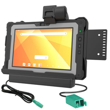RAM-HOL-GE5PD2U:RAM-HOL-GE5PD2U_1:RAM Power + Dual USB Data Dock for Getac ZX80