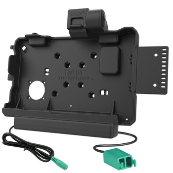 RAM-HOL-GE5PD2U:RAM-HOL-GE5PD2U_2:RAM Power + Dual USB Data Dock for Getac ZX80