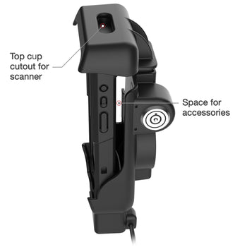 RAM-HOL-HON12PDLU:RAM-HOL-HON12PDLU_6:RAM Locking Powered Dock + USB-A for Honeywell CT40/45/47