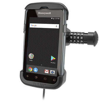RAM-HOL-HON7CLU:RAM-HOL-HON7CLU_1:RAM Combo-Locking Form-Fit Powered Dock for Honeywell CT50 & CT60