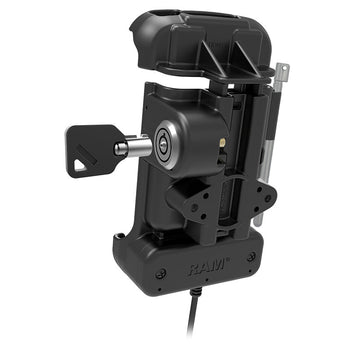 RAM-HOL-HON7KLU:RAM-HOL-HON7KLU_3:RAM Key-Locking Form-Fit Powered Dock for Honeywell CT50, CT60 Series