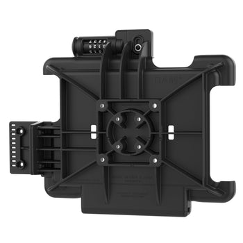 RAM-HOL-HON9CLU:RAM-HOL-HON9CLU_3:RAM Combo Locking Form-Fit Holder for Honeywell RT10 Tablet