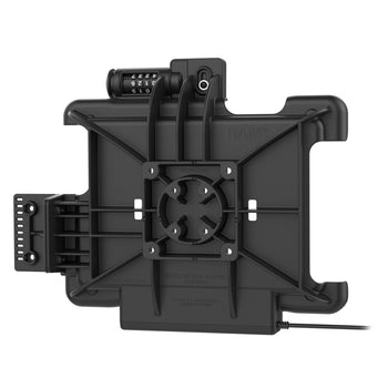 RAM-HOL-HON9PCLU:RAM-HOL-HON9PCLU_3:RAM Combo Locking Powered Dock for Honeywell RT10 Tablet