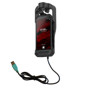 RAM-HOL-KYO1PLU:RAM-HOL-KYO1PLU_1:RAM EZ-Roll'r™ Powered Locking Dock for Kyocera DuraForce Ultra E7110