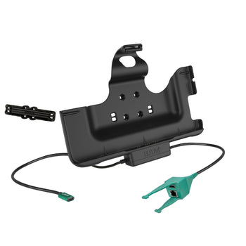 RAM-HOL-SAM52CP-RJ45AU:RAM-HOL-SAM52CP-RJ45AU_2:RAM USB-C Powered Dock + USB-A & RJ45 Data for Tab Active5 Pro & 4 Pro