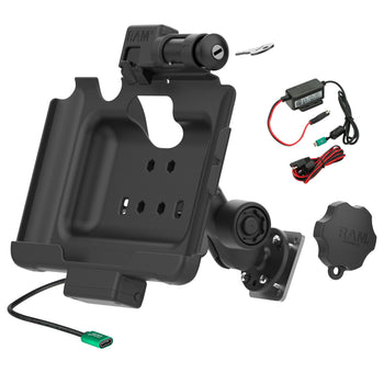 RAM-HOL-SAM57CPKL-225-V7CU:RAM-HOL-SAM57CPKL-225-V7CU_2:RAM Locking Powered Dock & Mount for Samsung Tab Active5 Pro & 4 Pro