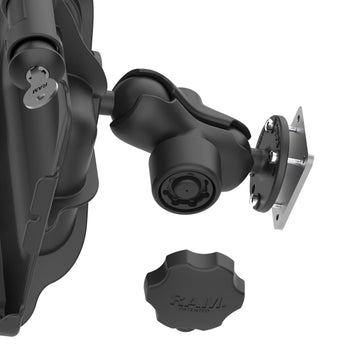 RAM-HOL-SAM57CPKL-225-V7CU:RAM-HOL-SAM57CPKL-225-V7CU_3:RAM Locking Powered Dock & Mount for Samsung Tab Active5 Pro & 4 Pro