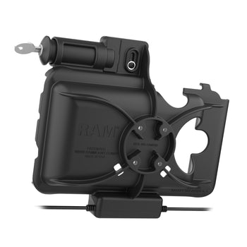 RAM-HOL-SAM58CPKL-1AU:RAM-HOL-SAM58CPKL-1AU_.3:RAM® Key Locking Power + Data Dock for Samsung Tab Active5 & 3